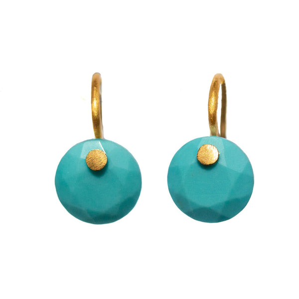 Mini Brilliant Turquoise earrings