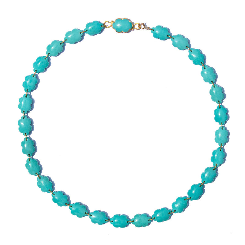 17" Turquoise Cloud Necklace