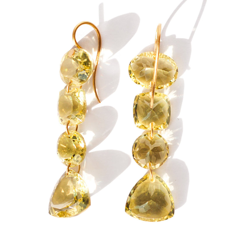 earrings-arabella-earrings-lemon-quartz-citron-brushed-gold- brushed-jewelry-marie-helene-de-taillac