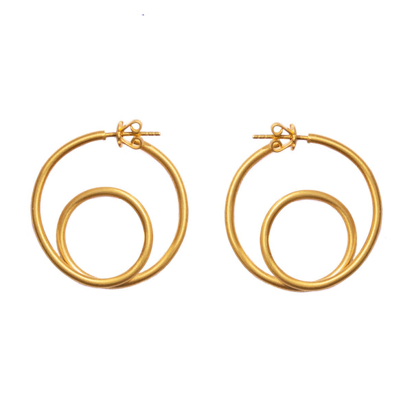 Volute earrings