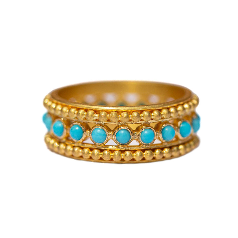 Turquoise Adonis ring