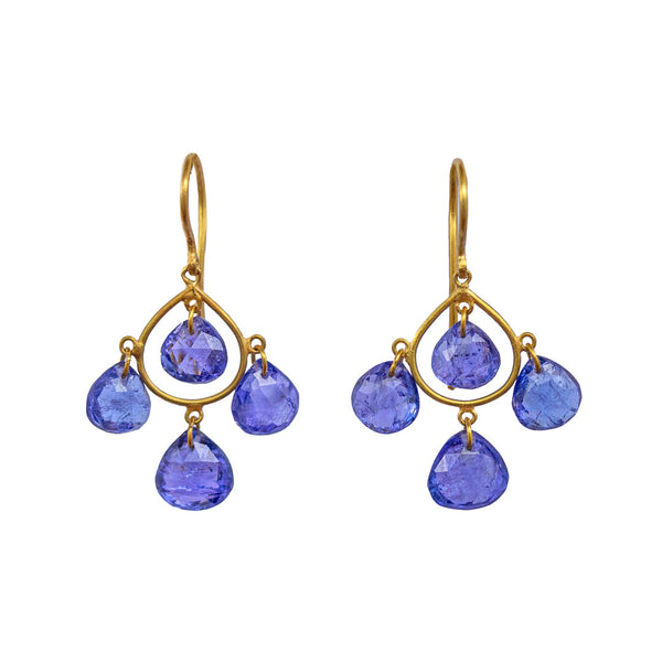 Earrings Piccolo Candeliere Tanzanite