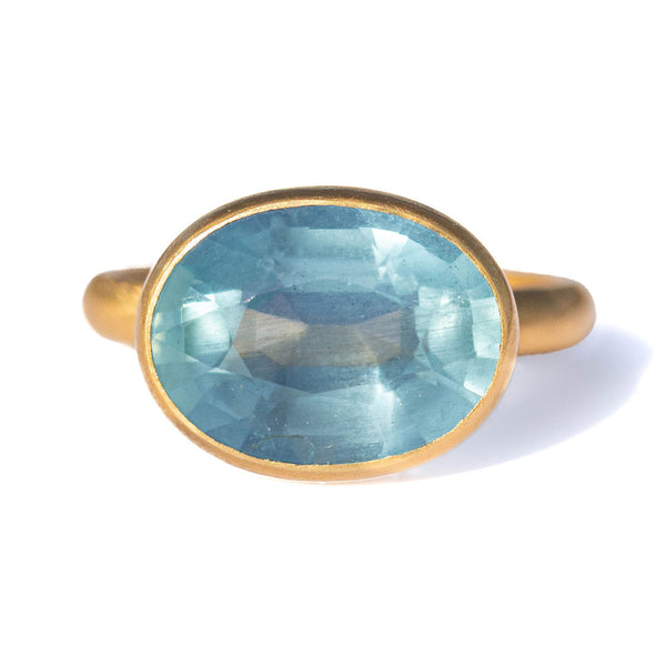 Aquamarine Princess Ring                                