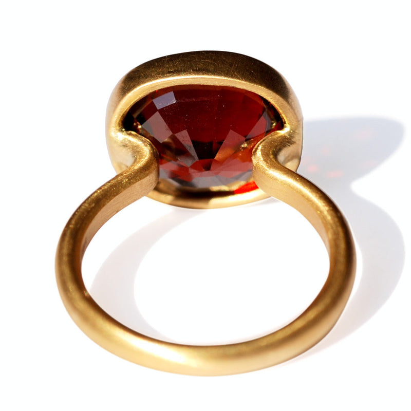 Spessartite Princess Ring