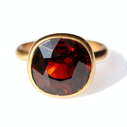 Spessartite Princess Ring