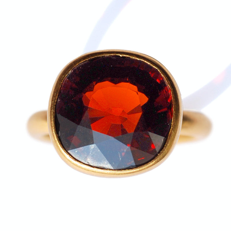 Spessartite Princess Ring