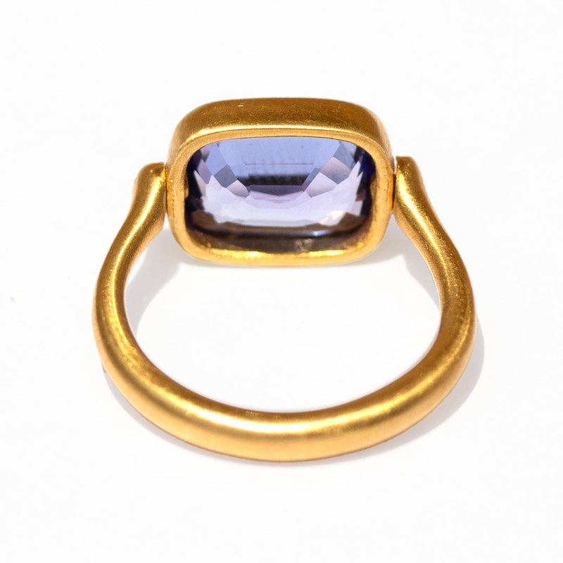 Tanzanite Swivel Ring