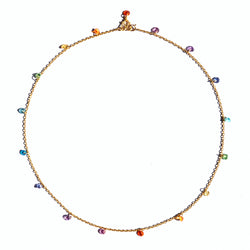 17" Brilliant Rainbow Necklace