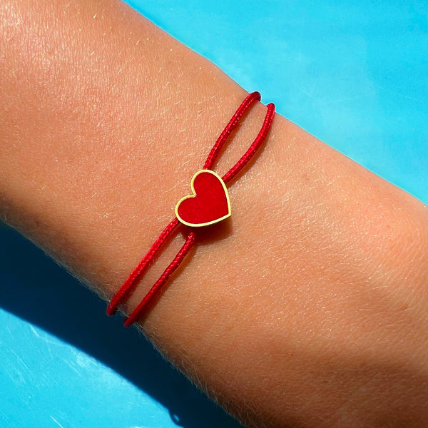 Red Heart Bracelet