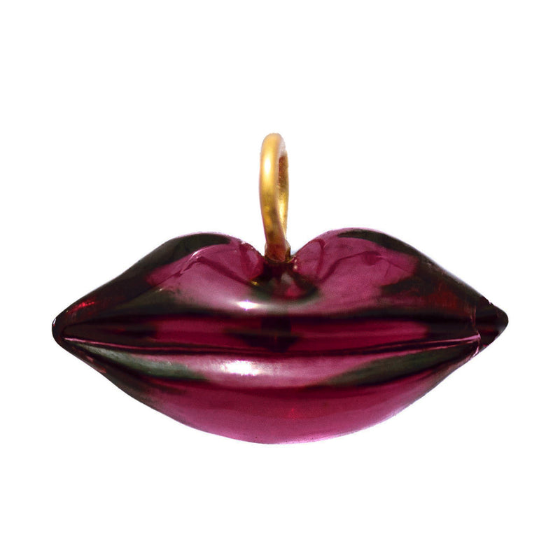 Garnet Kiss Pendant 