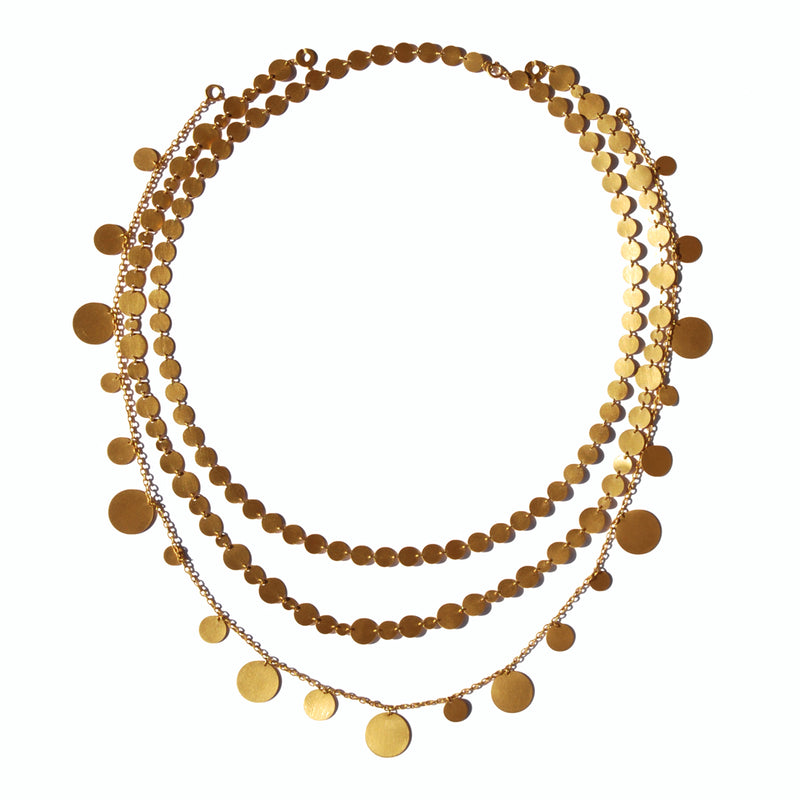 Irregular Sequins Necklace