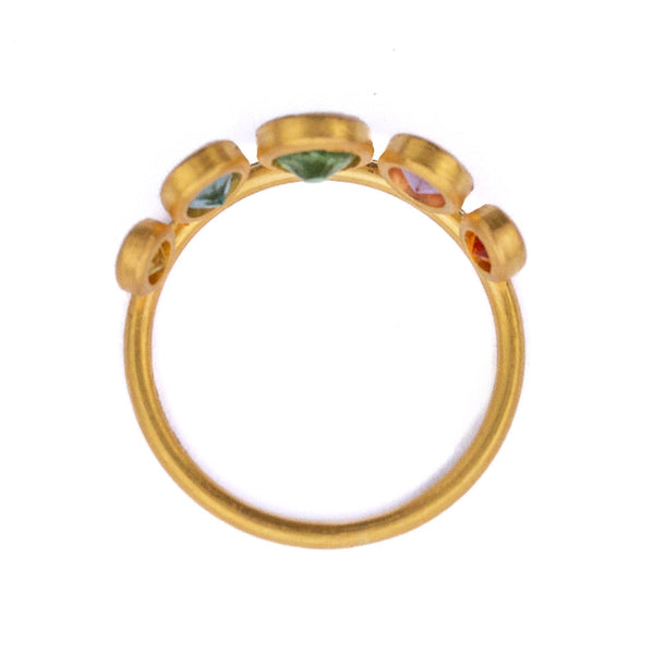 Bague Couronne Multicolore