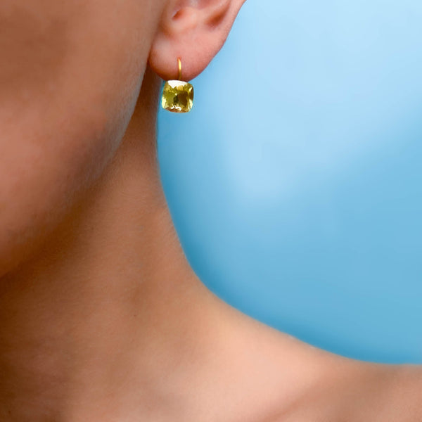 Boucles d'oreilles Summer Quartz Citron