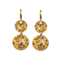 Boucles d'oreilles Little Incandescence Citrine