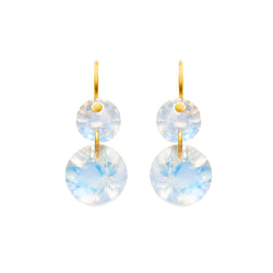 Boucles d'oreilles Mini Incandescence Pierre de Lune