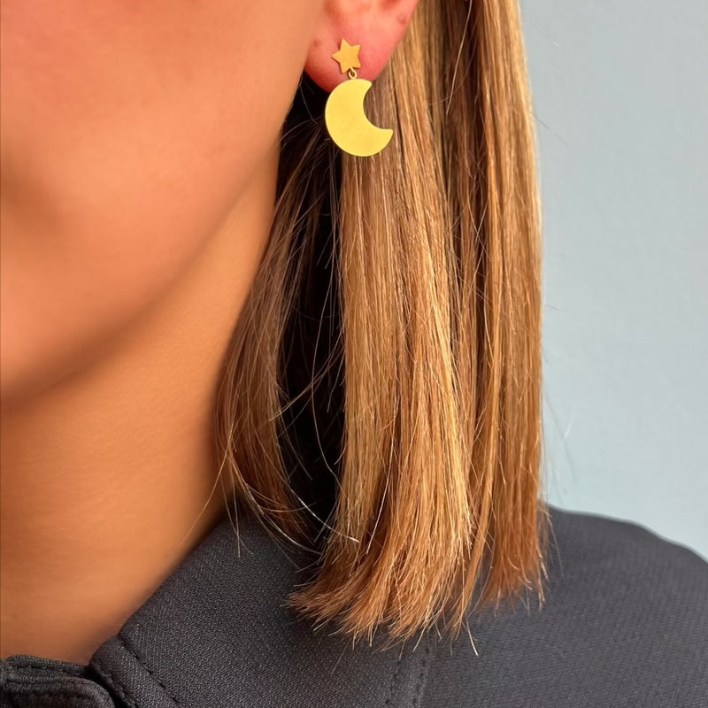 Boucles d'oreilles Goodnight Moon