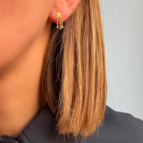 Boucles d'oreilles Shooting Star