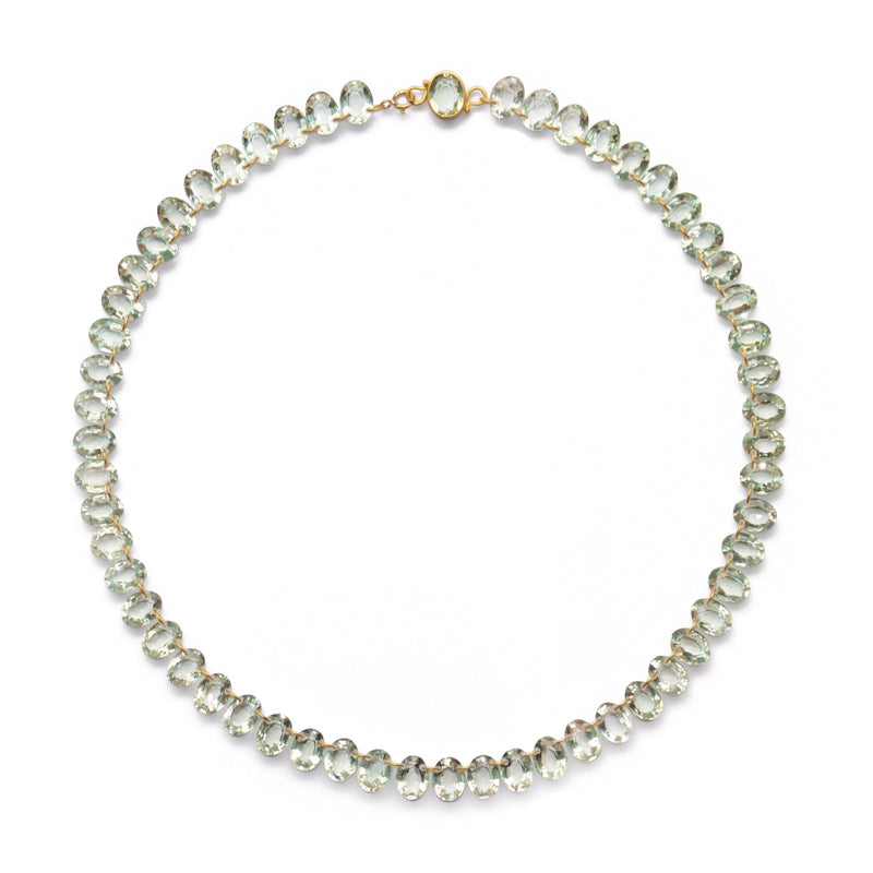 Collier Collar Quartz Vert