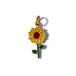 Pendentif Tournesol