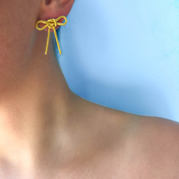 BOUCLES D' OREILLES SERAFA BOW