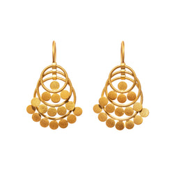BOUCLES D'OREILLES FANTASIA SEQUINS