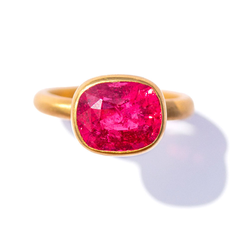 Bague Princesse Spinelle Rouge