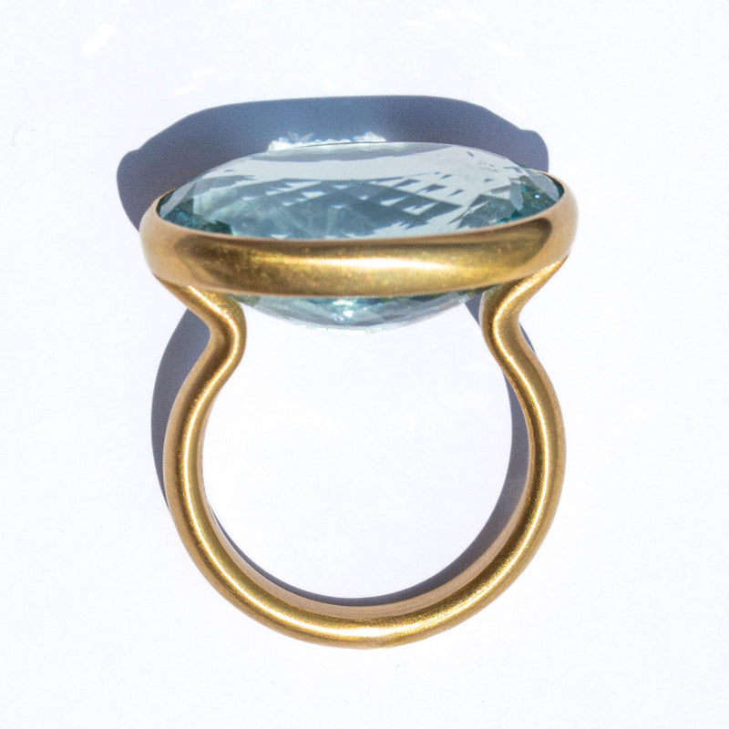 Bague Princesse Aigue-Marine