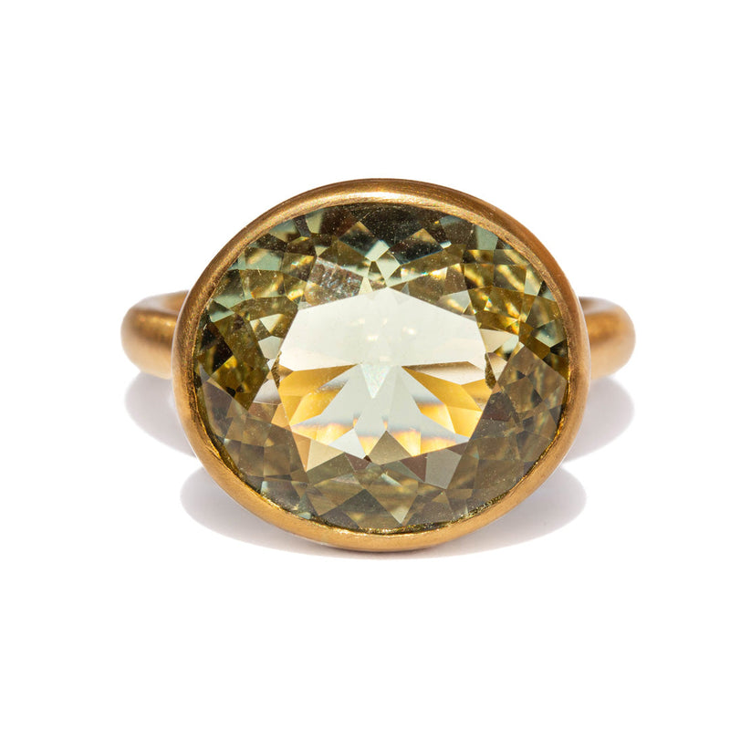 Bague Princesse Quartz Vert