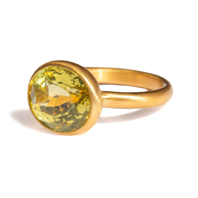 Bague Princesse Quartz Citron