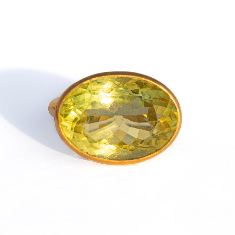 Bague Princesse Quartz Citron