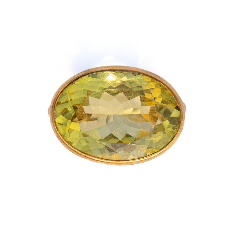 Bague Princesse Quartz Citron