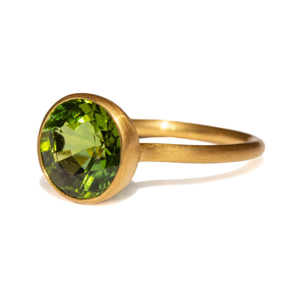 Bague Mini Princesse tourmaline verte