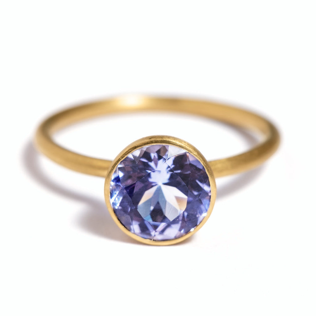 MHT　Miniature Princess Ring (Spinnel) Mini Tanzanite Princess Marie Helene de Taillac Ring - Marie