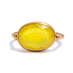 Bague Swivel Prehnite