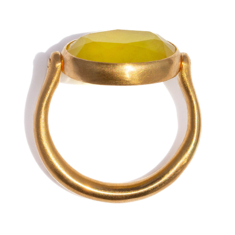 Bague Swivel Prehnite