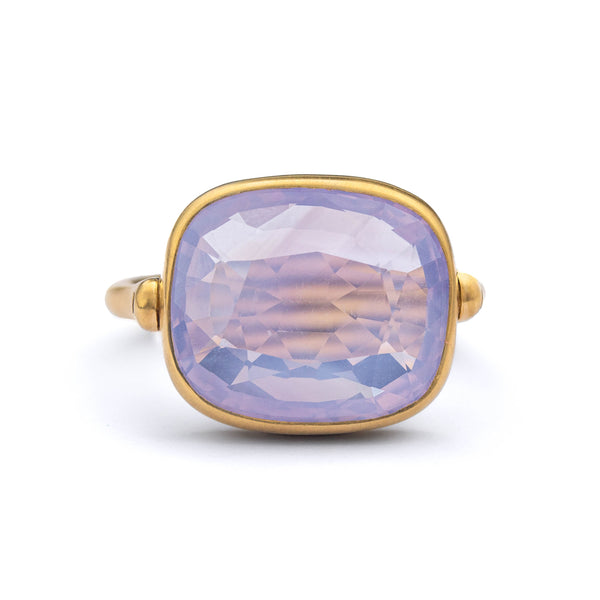 Bague Swivel Quartz Lavande