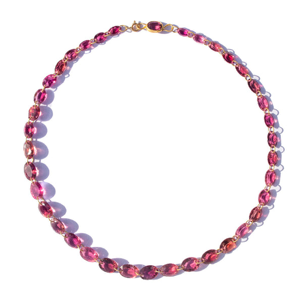 Collier Lady Like Tourmaline Rose