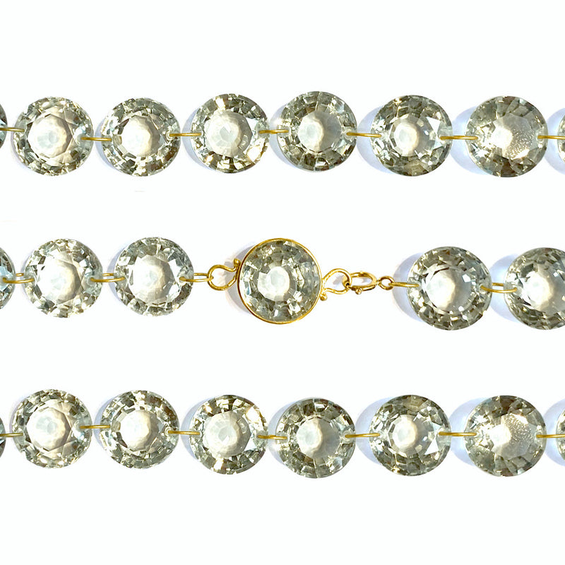 Collier Lady Like Quartz Vert XL