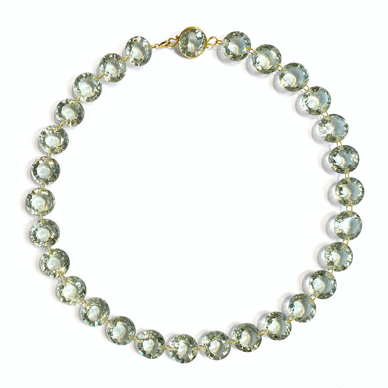 Collier Lady Like Quartz Vert XL