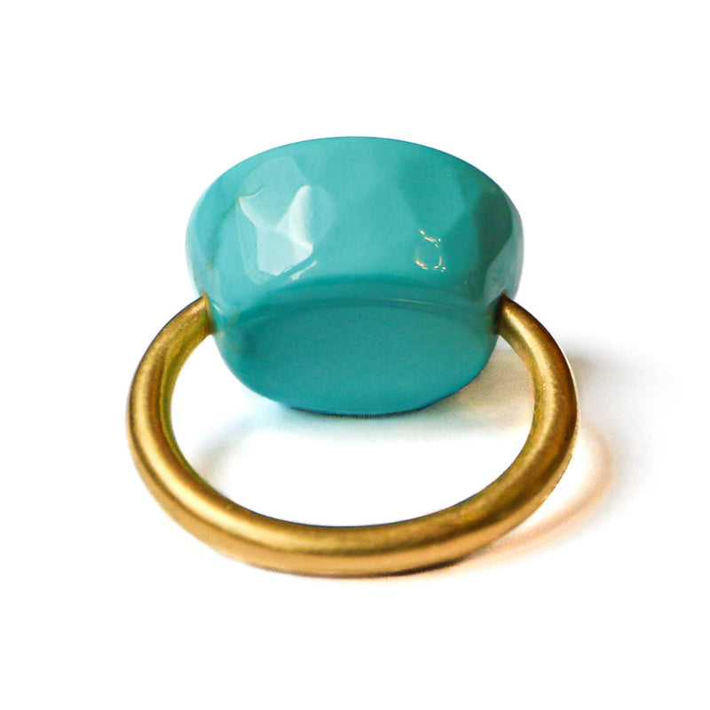 Bague Cabochon Turquoise