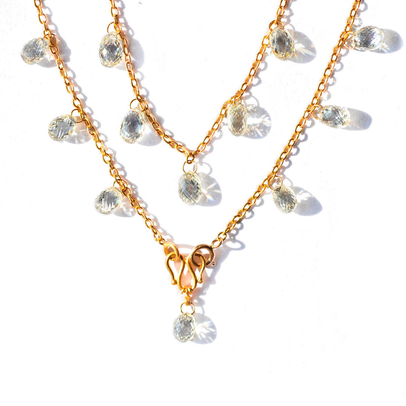 Collier Briolettes Diamant