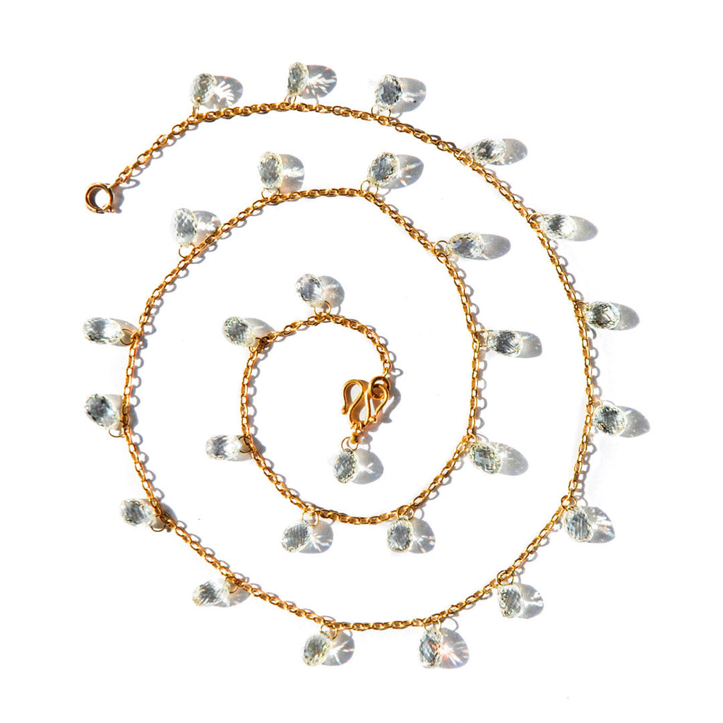 Marie Helene de Taillac Diamond Briquettes Necklace - Marie-Hélène