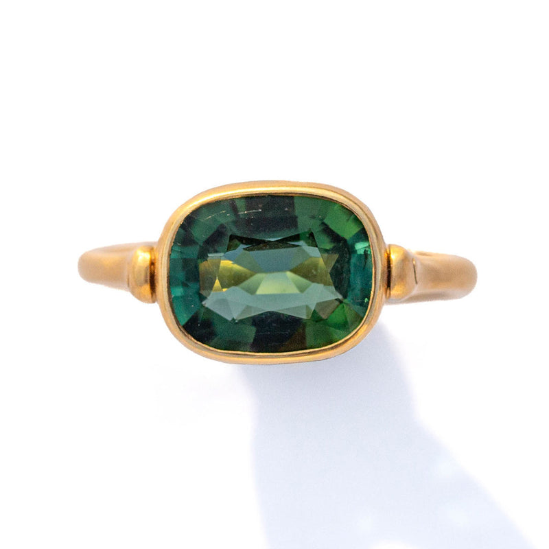 Bague Swivel Tourmaline Verte
