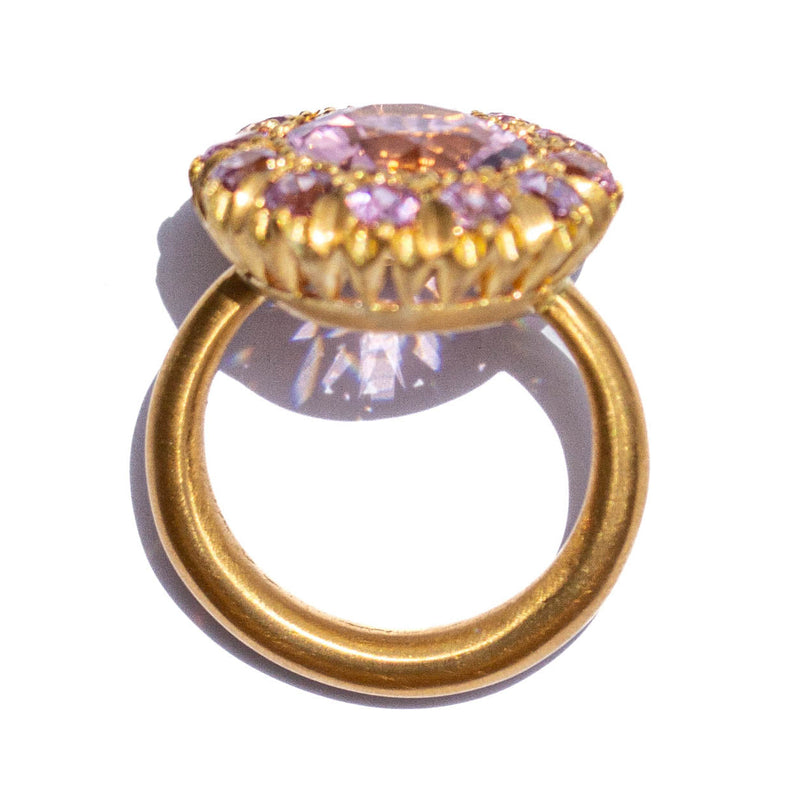 Bague Princess D. Tourmaline rose