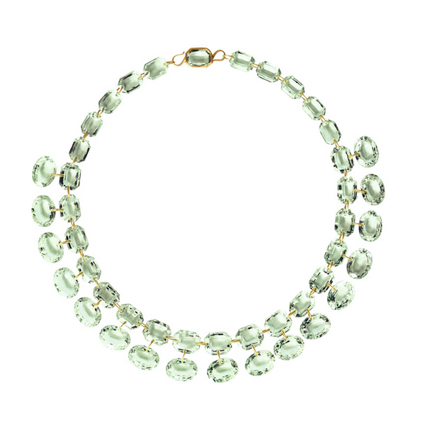 Collier La Favorite Quartz Vert