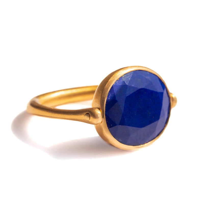 Bague Swivel Lapis-lazuli